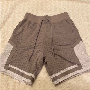 Nike gray AF-1 shorts
